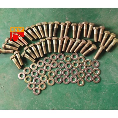 QIANYU Excavator PC400-7 PC450-7 PC300-7 Swing Circle Bolt Washer 207-25-31180 01643-72460